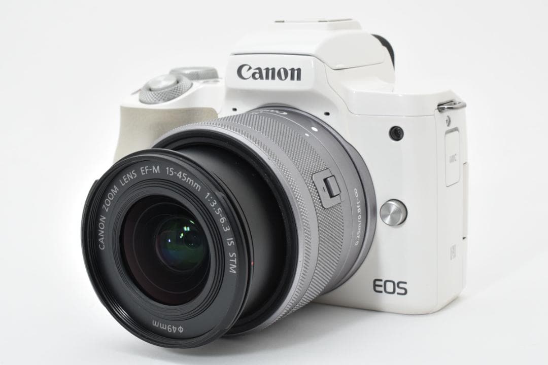 ■美品■ Canon EOS Kiss M ホワイト