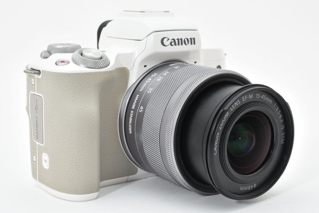 ■美品■ Canon EOS Kiss M ホワイト