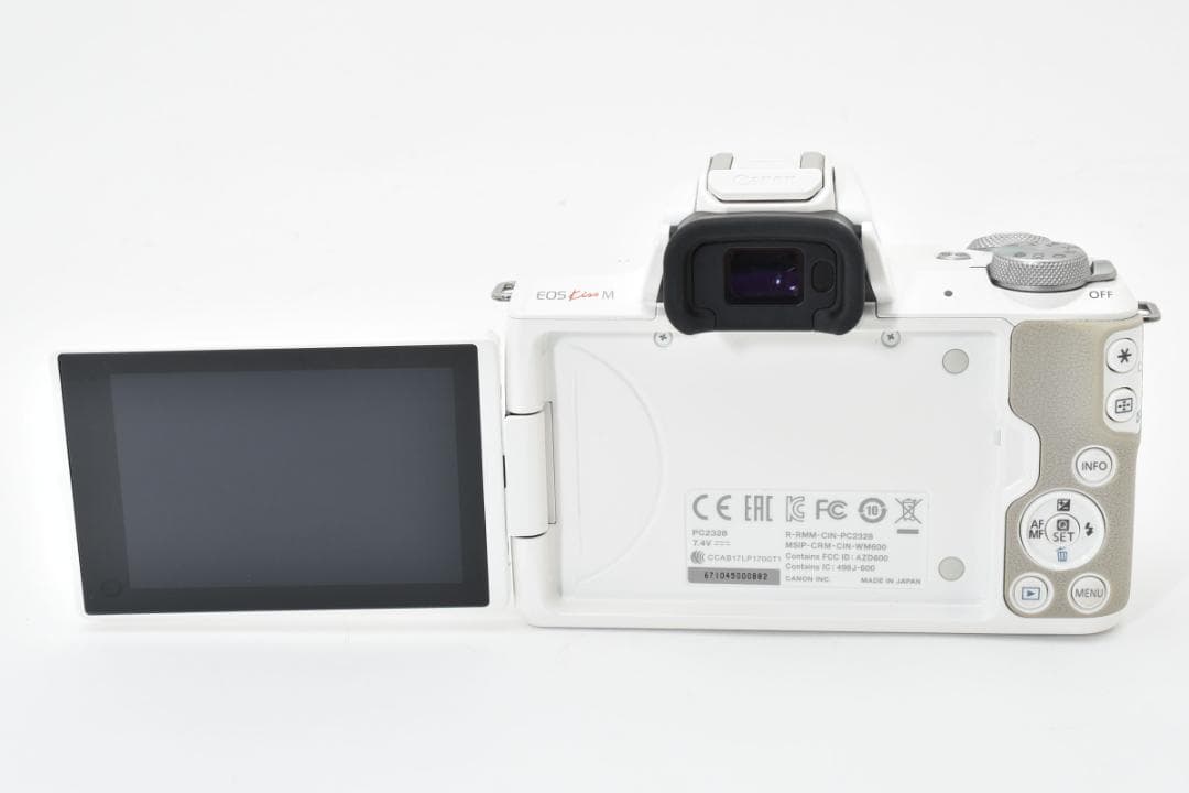 ■美品■ Canon EOS Kiss M ホワイト