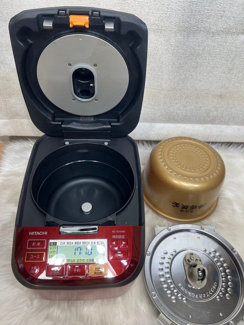 日立 IHジャー炊飯器 RZ-TS104M 5.5合炊き　1.0L 2020年製