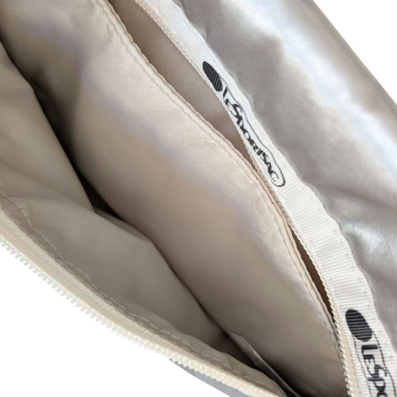 美品✨️完売品LeSportsac×AMERI Multi Pouch シルバー