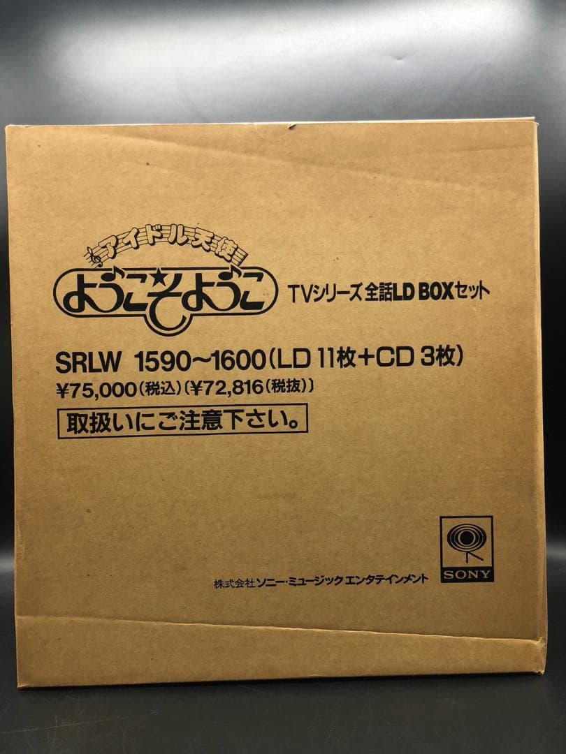 未開封 アイドル天使 ようこそようこ TVシリーズ全話LD BOXセット