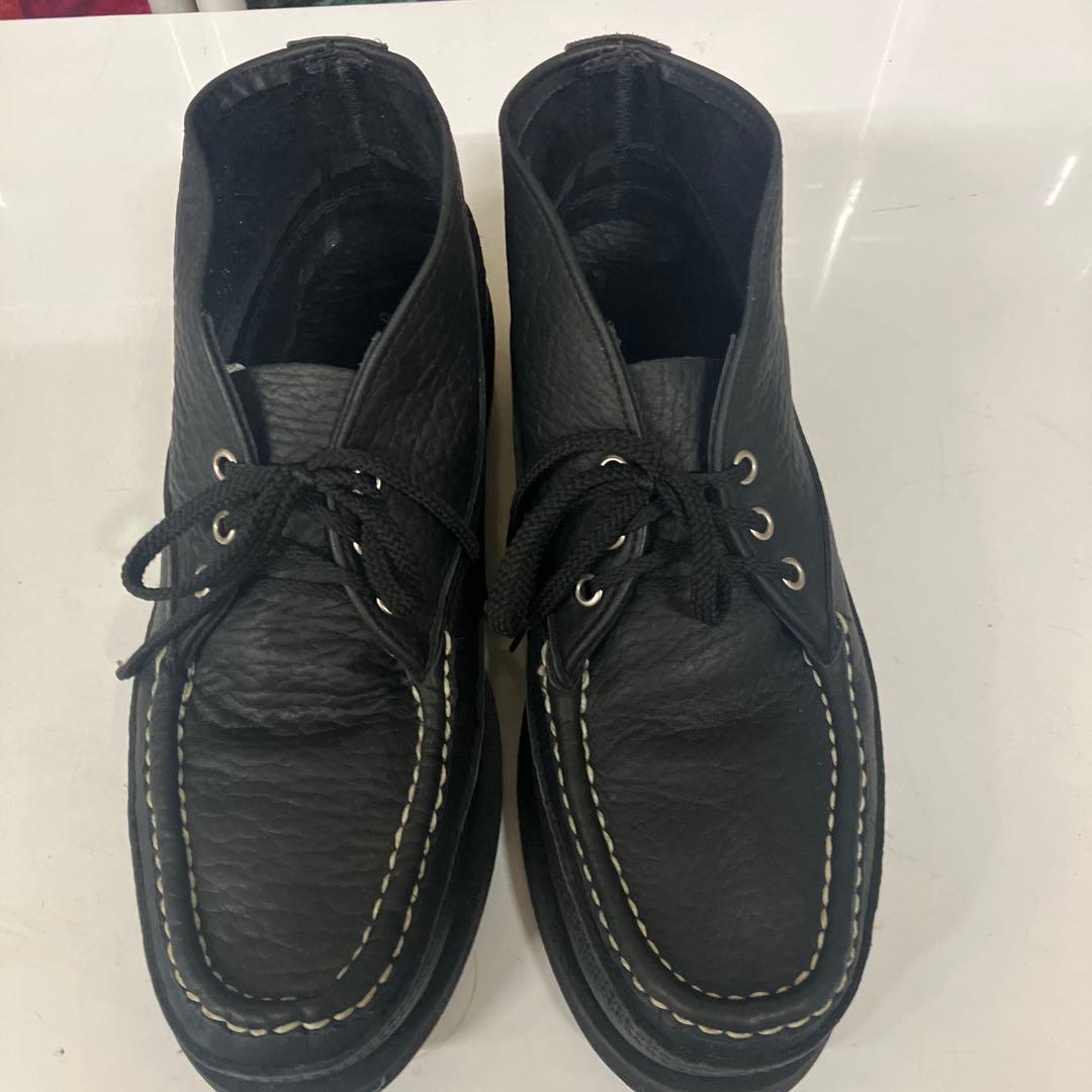 ラッセルモカシン　新品未使用　アメリカ製　3ホール　本革シボレザー　ミドルブーツ