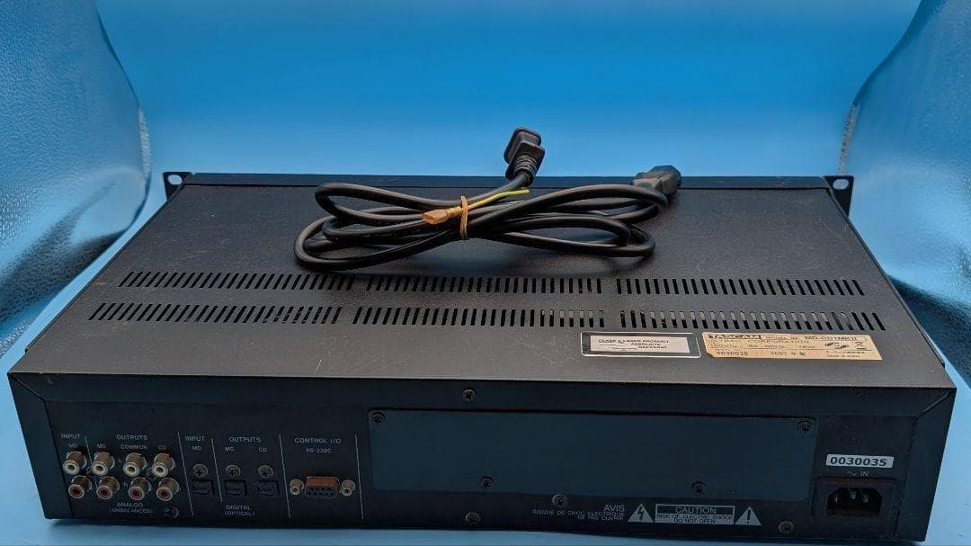 TASCAM　タスカム　 MD-CD1MK2 CDプレーヤー& MDレコーダー