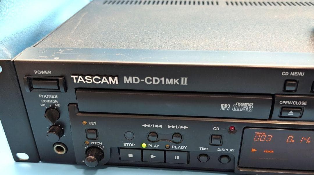 TASCAM　タスカム　 MD-CD1MK2 CDプレーヤー& MDレコーダー