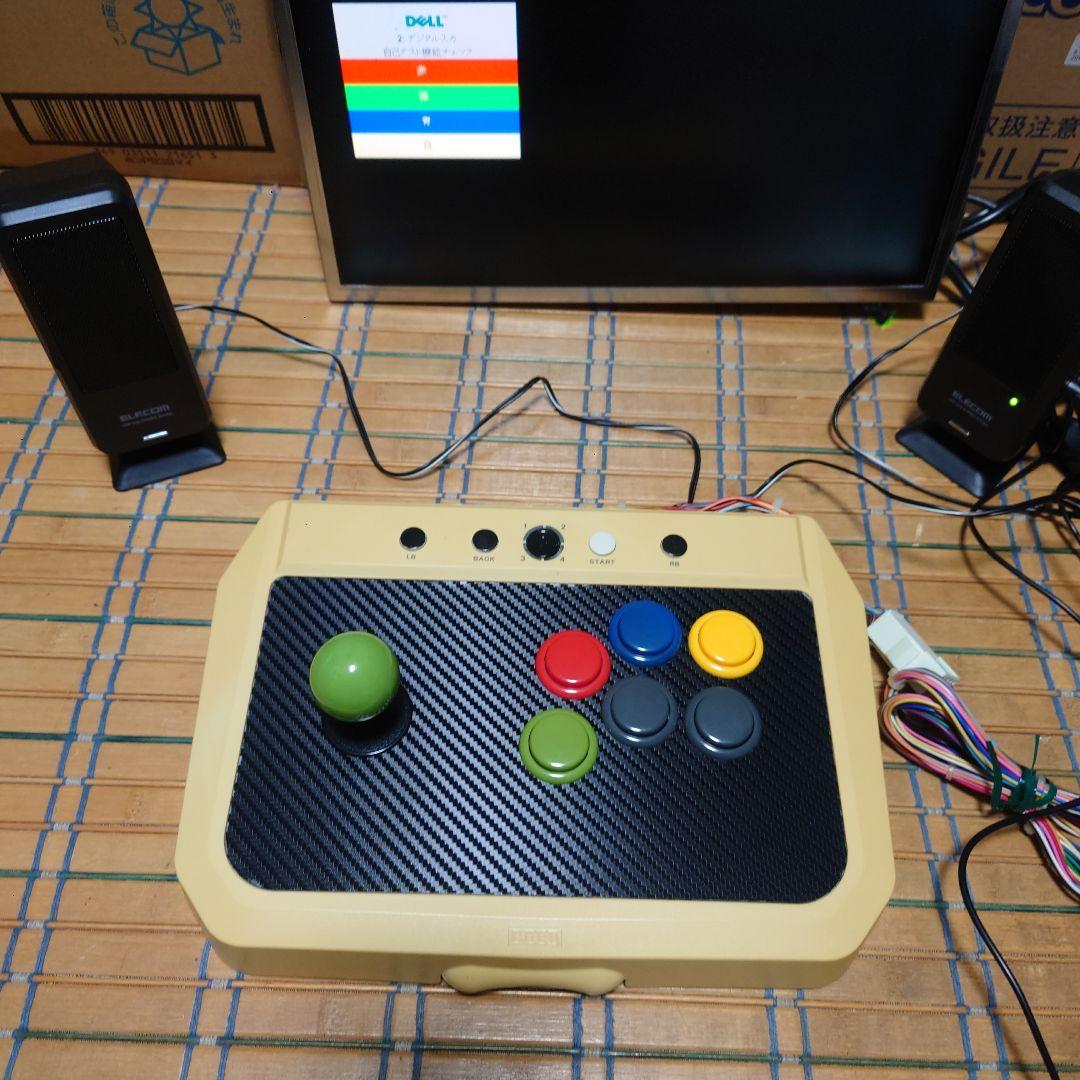 汎*用様 アーケードゲームシステムとコントローラー　モニター付　ジャンク