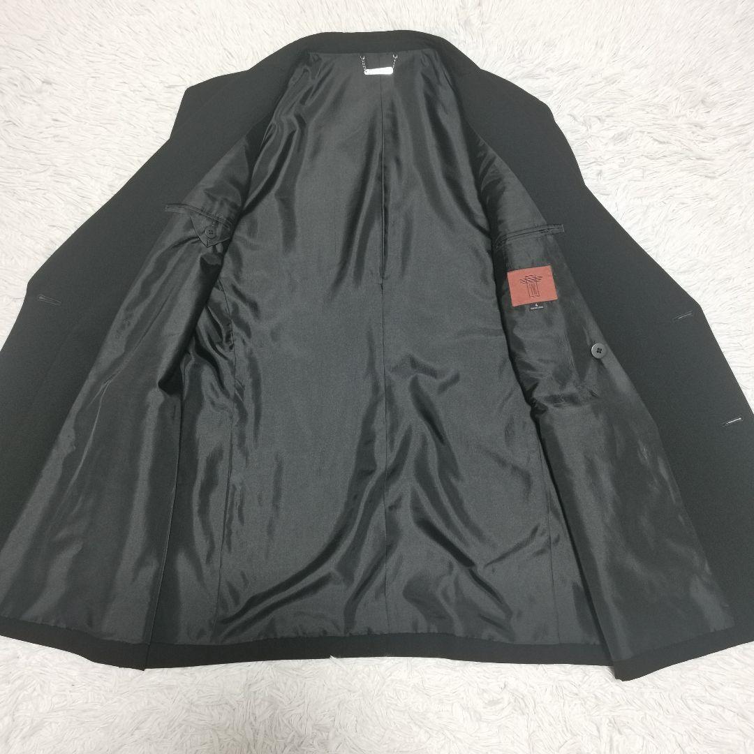 YOSHIYUKI KONISHI ダブル セットアップ スーツ 黒 　 LL