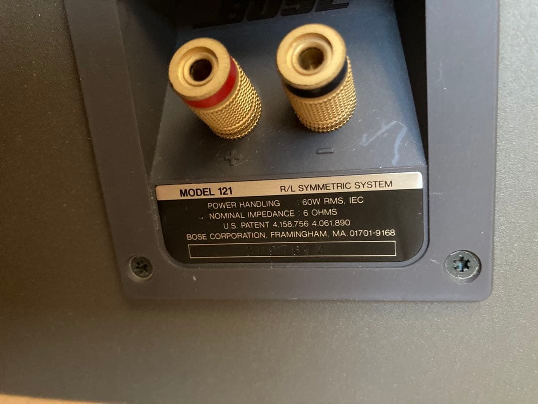 BOSE モデル121 モニタースピーカー　2台セット