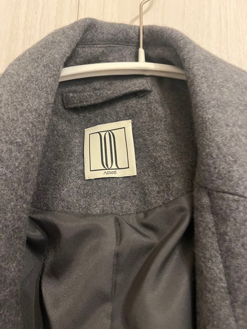 ジャケット・アウター ameri UND ELSA BIJOU WOOL JACKET