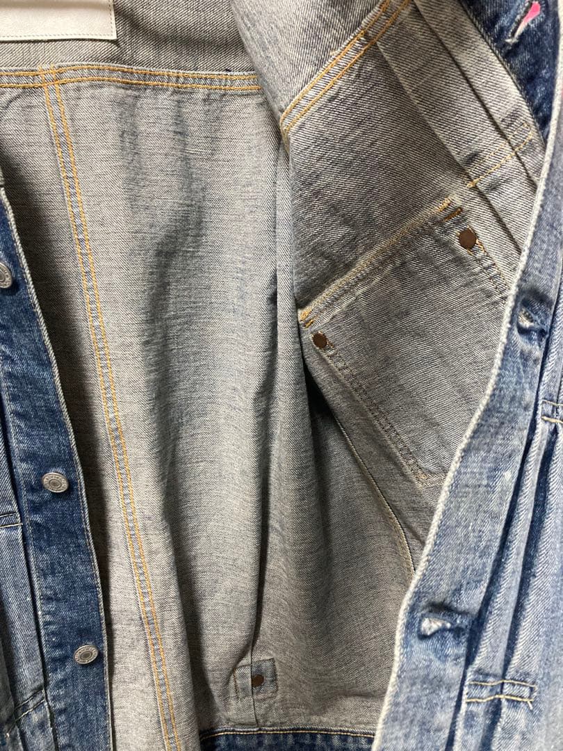 ロンハーマン　デニムジャケット　1st メンズ　　　 ヴィンテージ加工