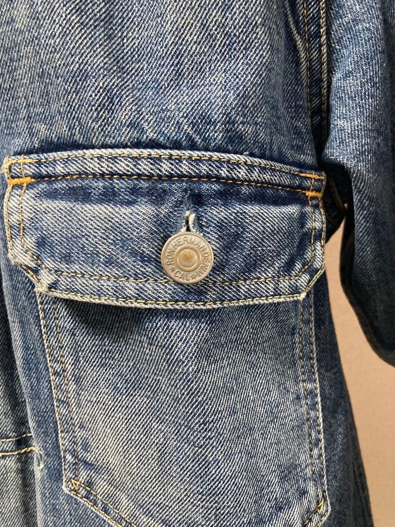 ロンハーマン　デニムジャケット　1st メンズ　　　 ヴィンテージ加工