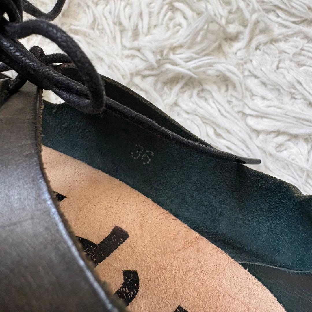 限定色☆Trippen Scotch 36 定価63,800円　ダークグリーン