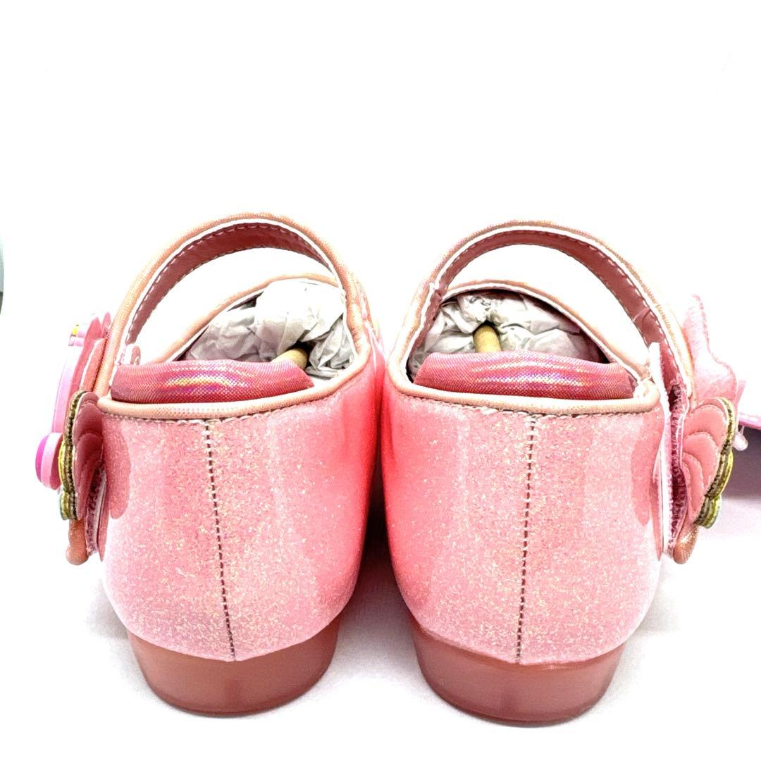 【新品未使用】韓国限定　ティニピン　公式品　光るシューズ　17cm ハチュピン