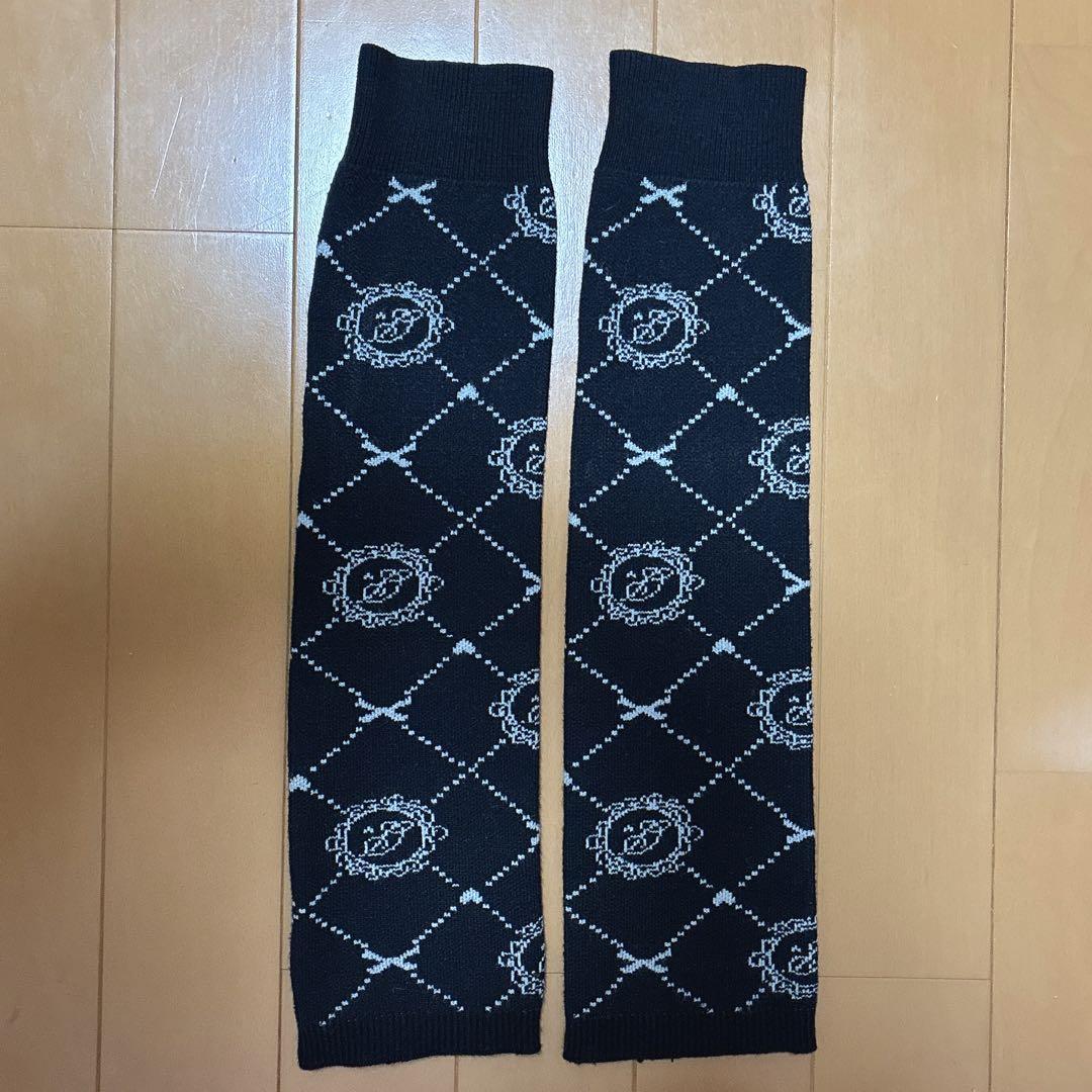 pium モノグラムカットアウトニットワンピ