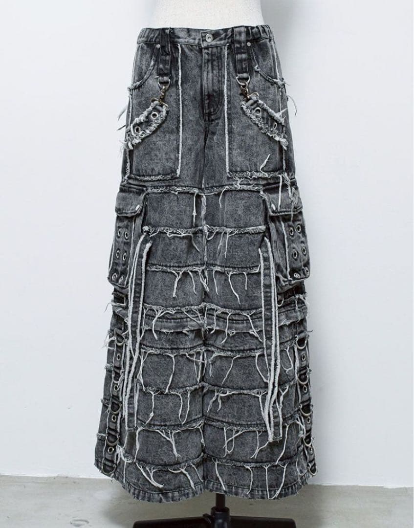 REFLEM【レフレム】2wayツギハギカーゴデニムパンツ 新品未使用タグ付き