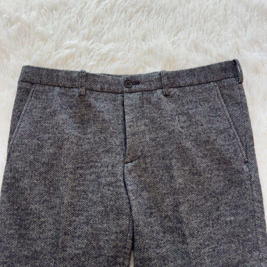 JOSEPH HOMME✨セットアップ　スーツ　ヘリンボーン グレー　50