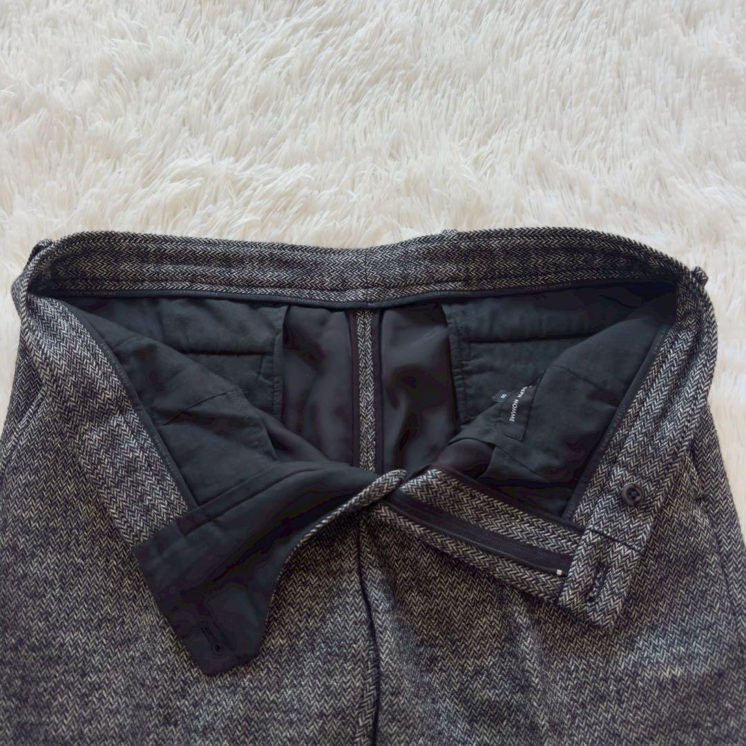 JOSEPH HOMME✨セットアップ　スーツ　ヘリンボーン グレー　50