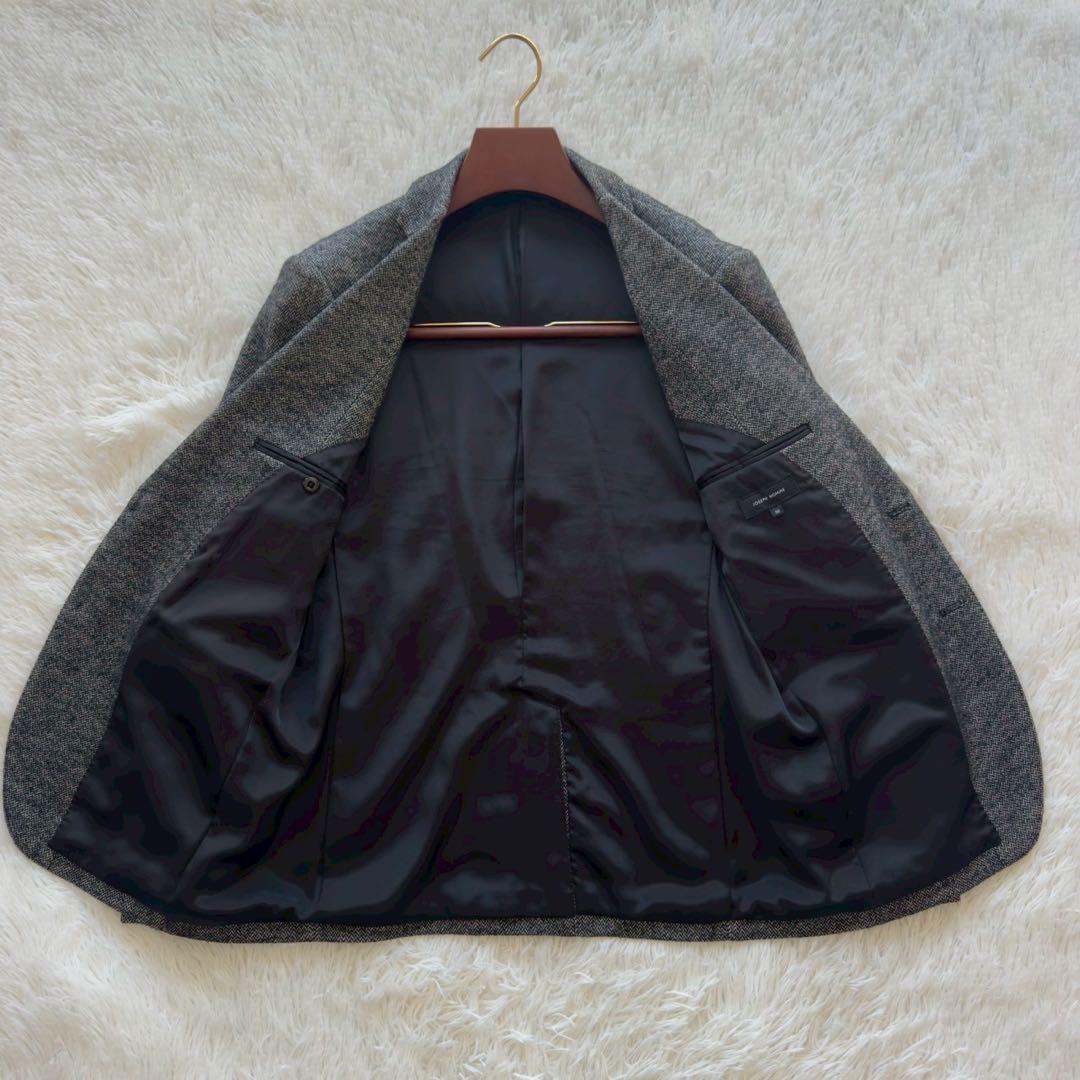 JOSEPH HOMME✨セットアップ　スーツ　ヘリンボーン グレー　50