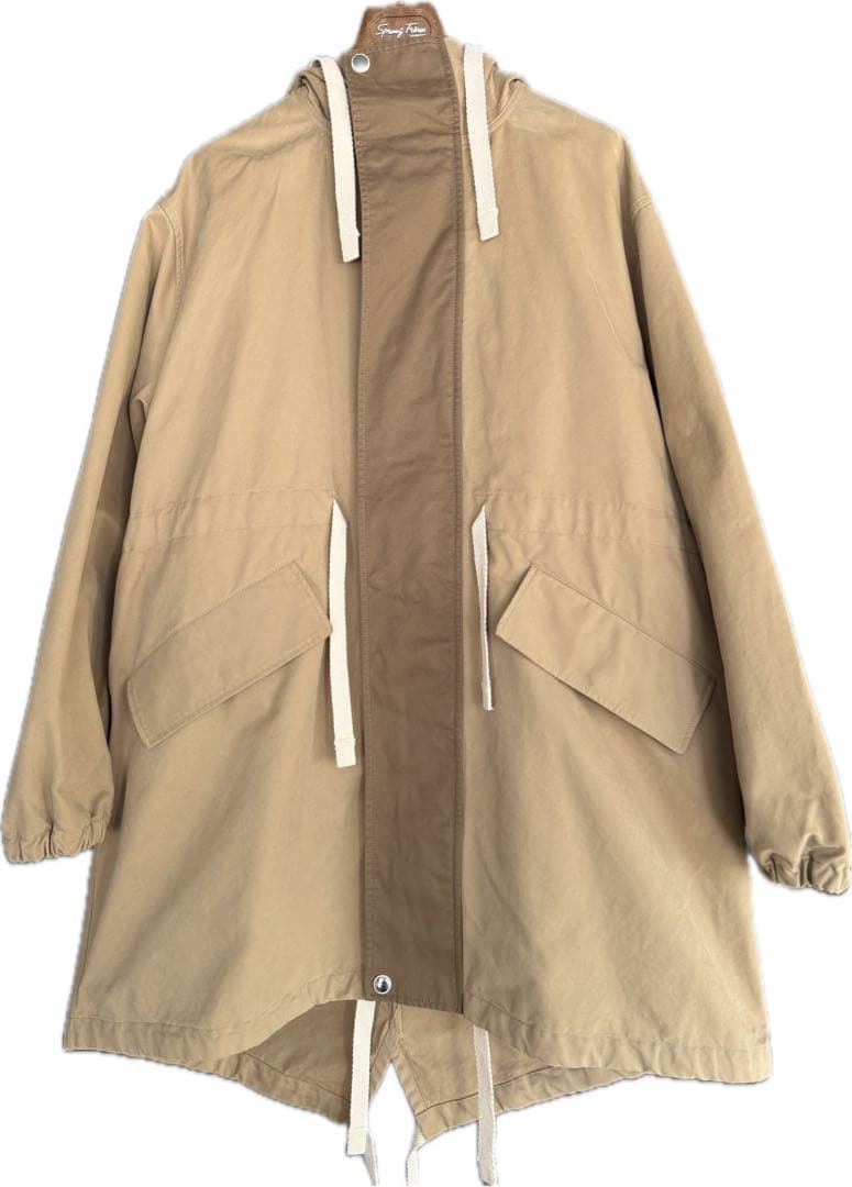 1/4まで格安！未着用Acne Studios モッズコート ベージュ