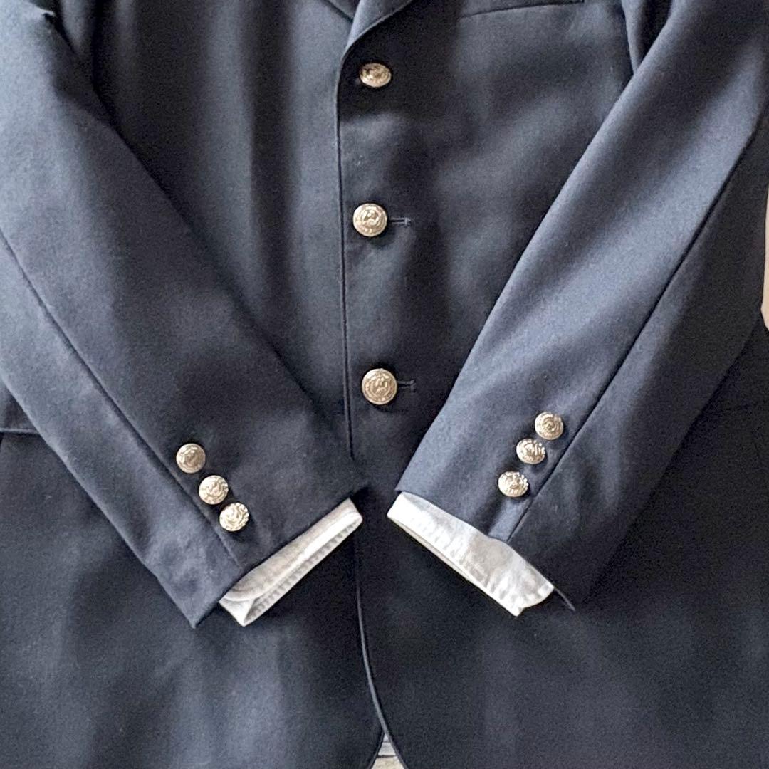 美品　160 男の子　フォーマル　ブレザー　スーツ　5点 銀ボタン　セットアップ