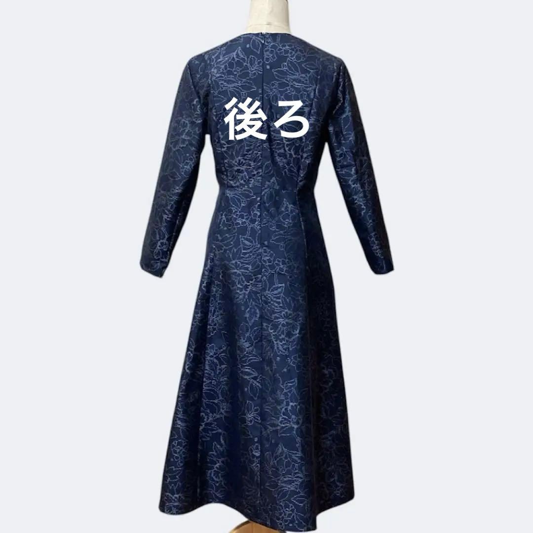 着物リメイク　ワンピース　本場大島紬