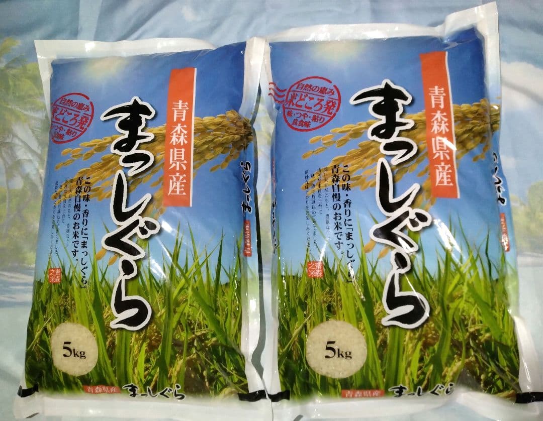 青森県産　まっしぐら　 5kg×2個【令和７年産】
