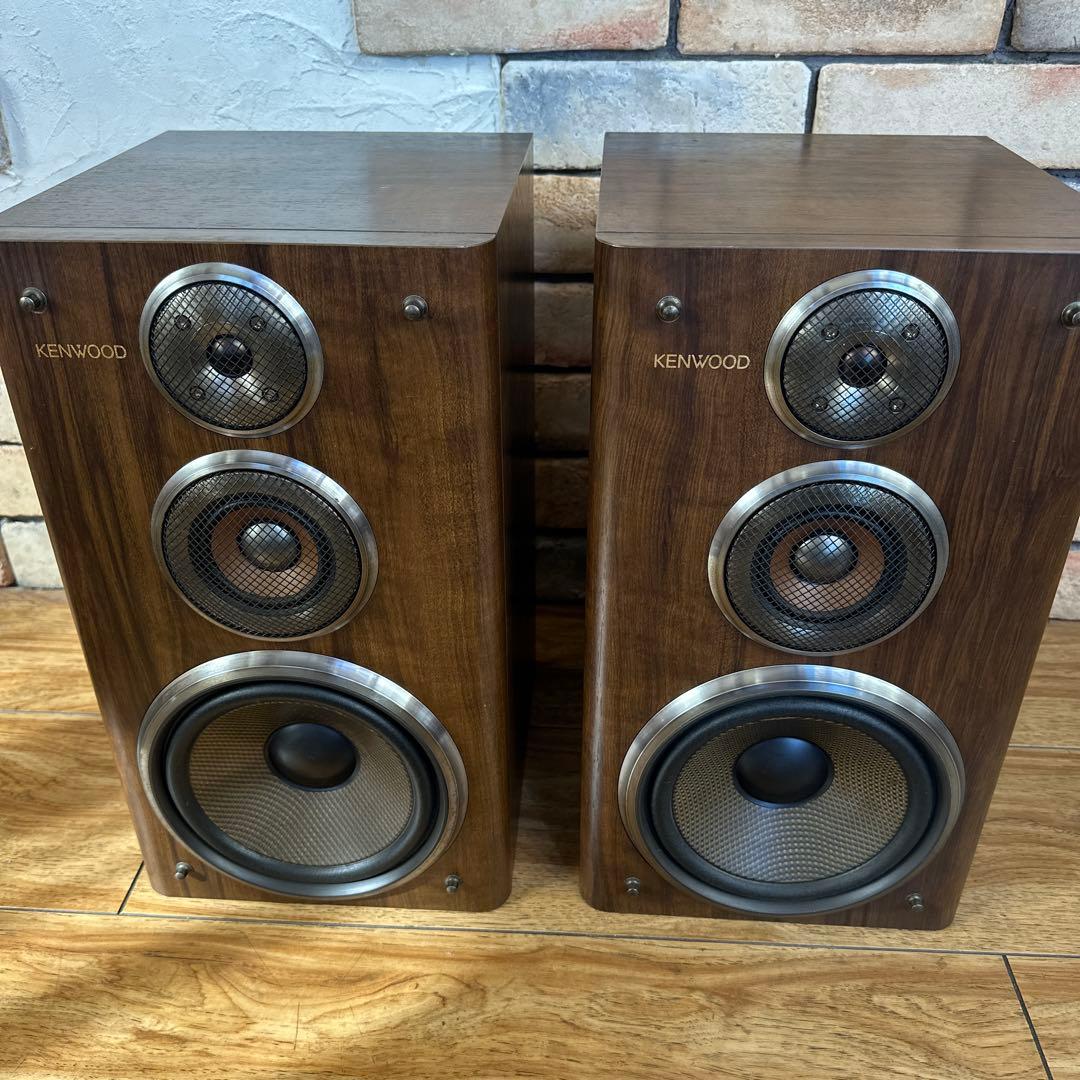 KENWOODケンウッド LS-11ES 名機 ペアセット ブラウン 連番