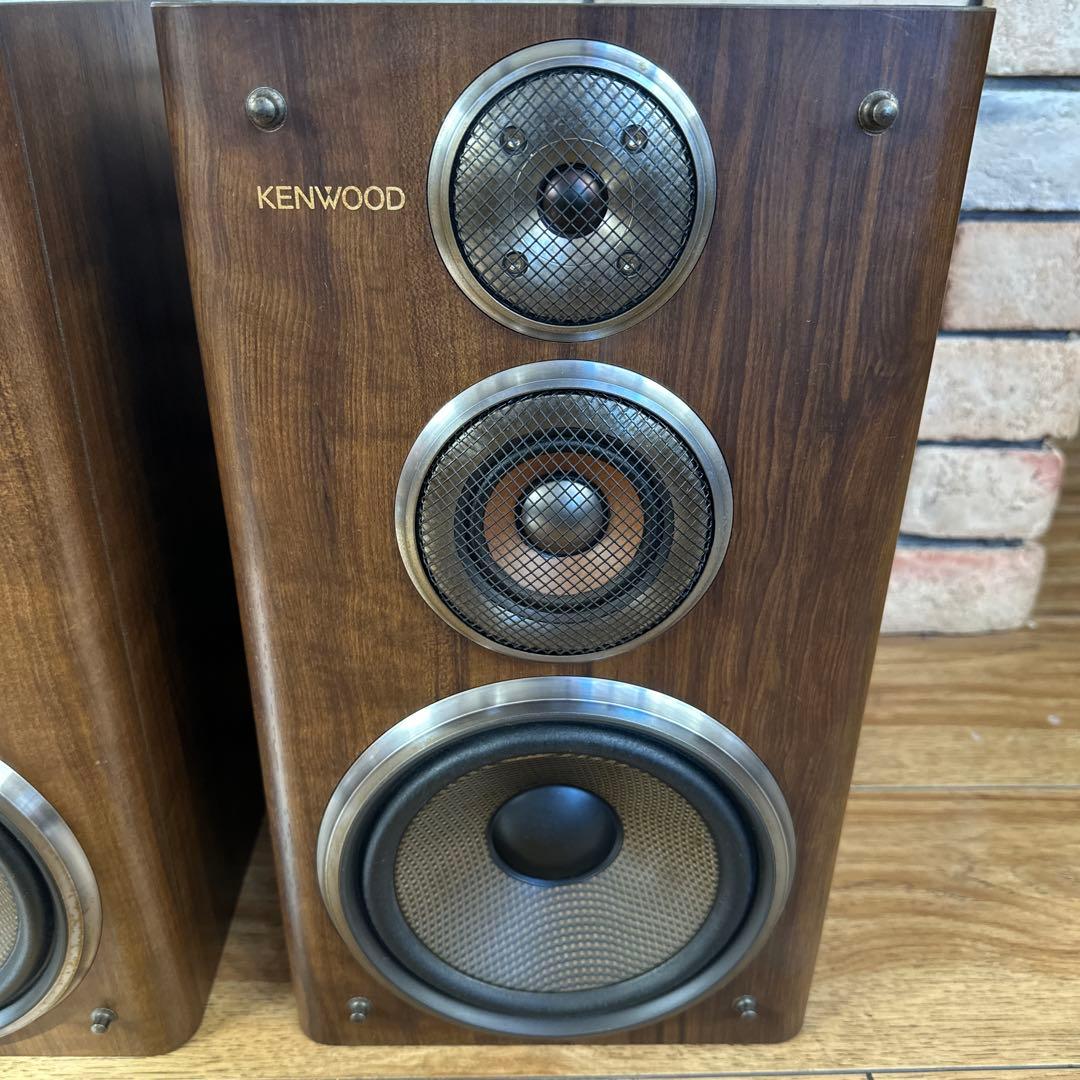 KENWOODケンウッド LS-11ES 名機 ペアセット ブラウン 連番