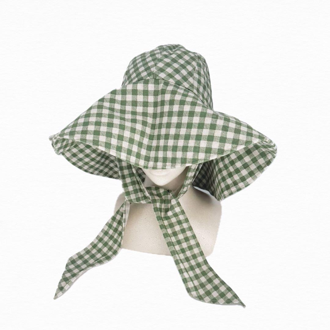 美品 marihoja × ETRE TOKYO パターンソフトキャペリンハット