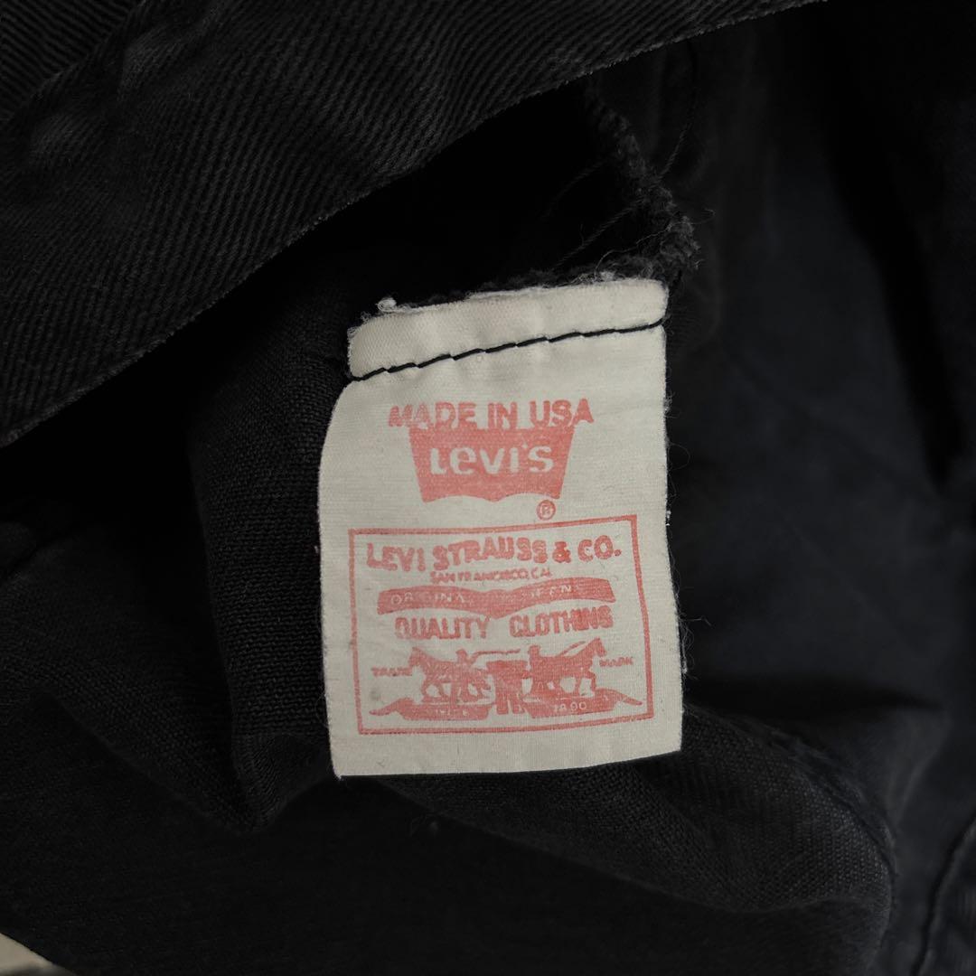 【MADE IN USA】Levi's ブラック Gジャン　70503 Lサイズ