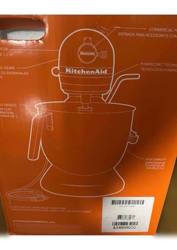 KitchenAid KSM8990CU ミキサー コンターシルバー