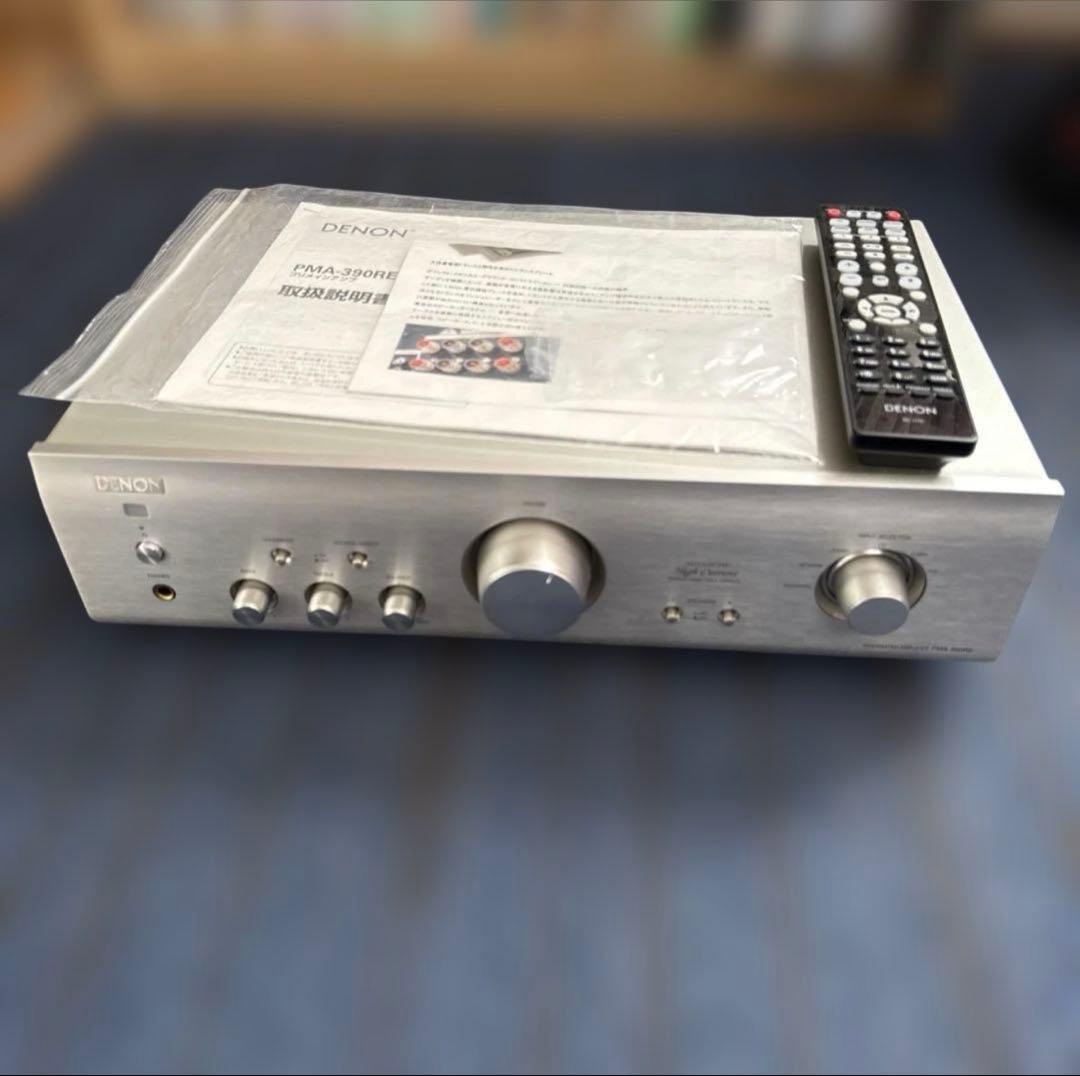 DENON PMA-390REアンプ シルバー 2014製