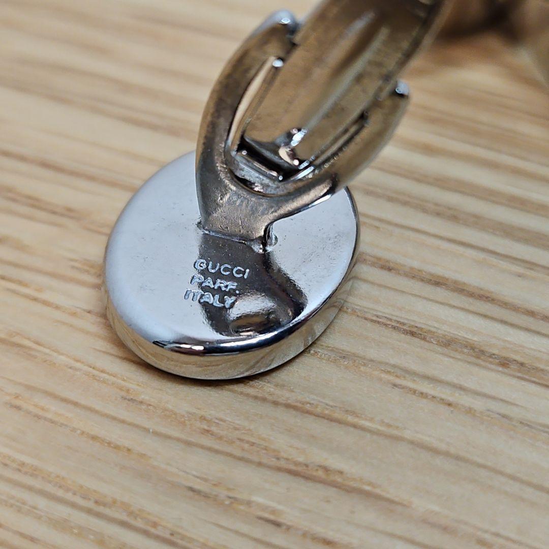 【希少】GUCCI グッチ ヴィンテージ インターロッキング GGロゴ カフス