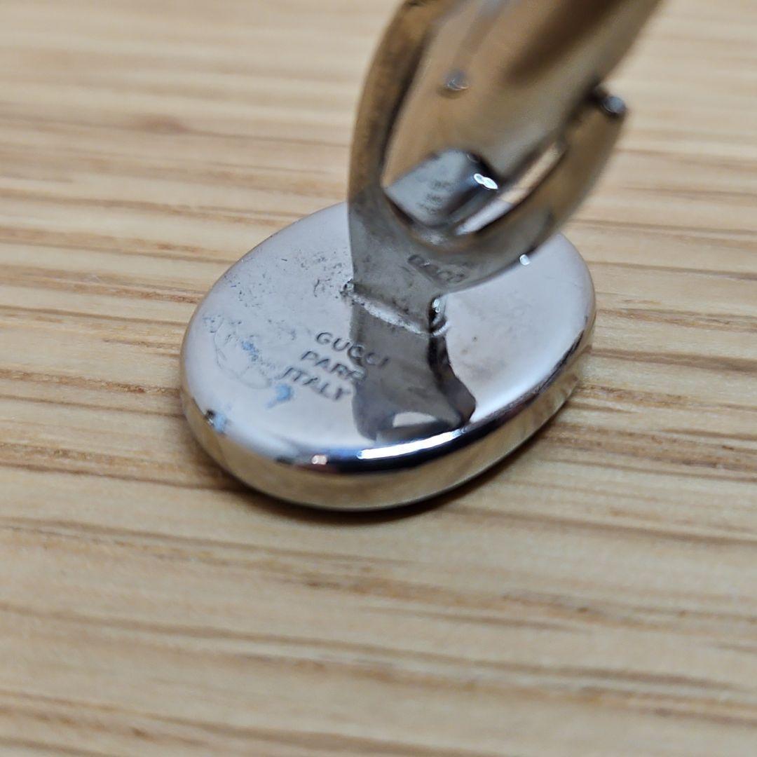 【希少】GUCCI グッチ ヴィンテージ インターロッキング GGロゴ カフス