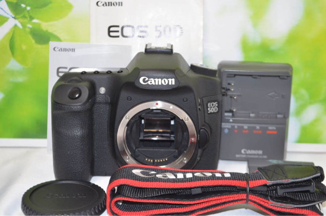 ☆スマホに送れる一眼レフ☆超本格入門☆ キャノン EOS 50Dセット♫