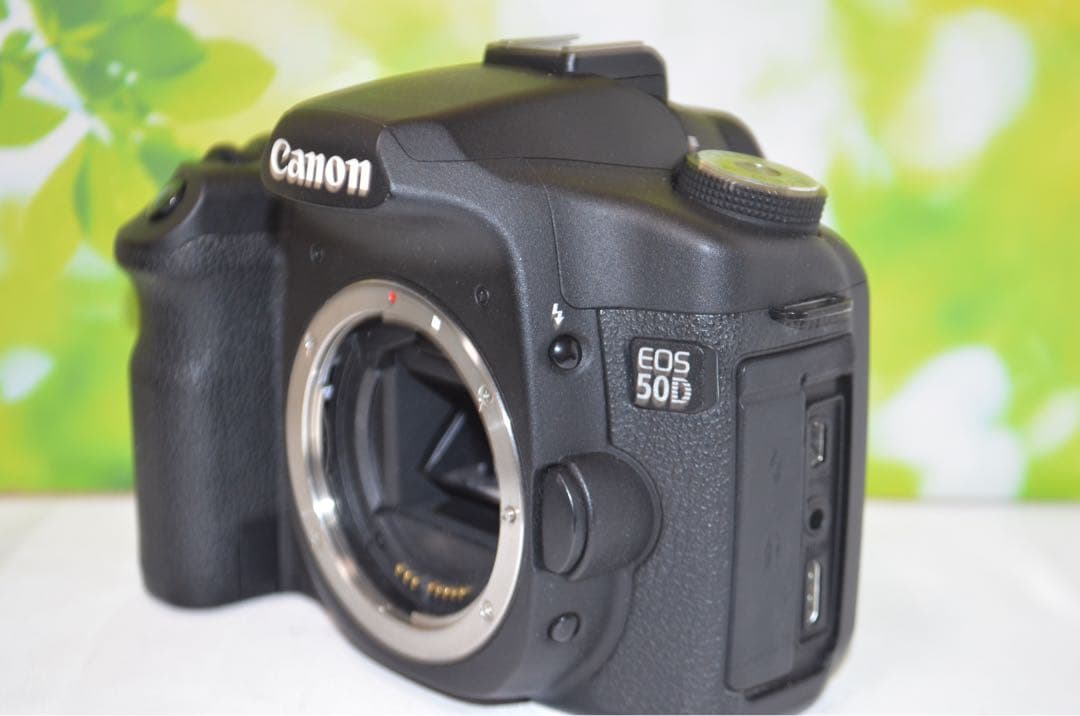 ☆スマホに送れる一眼レフ☆超本格入門☆ キャノン EOS 50Dセット♫