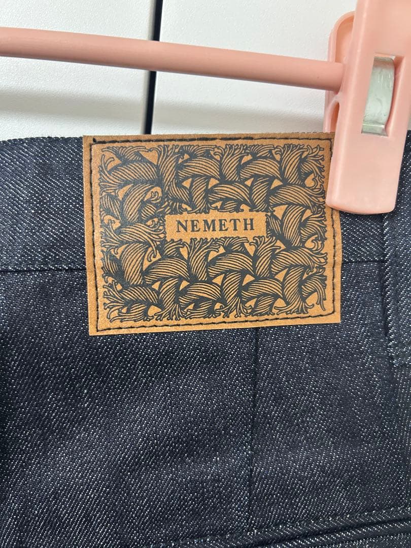 NEMETH ダークデニム サルエルパンツ