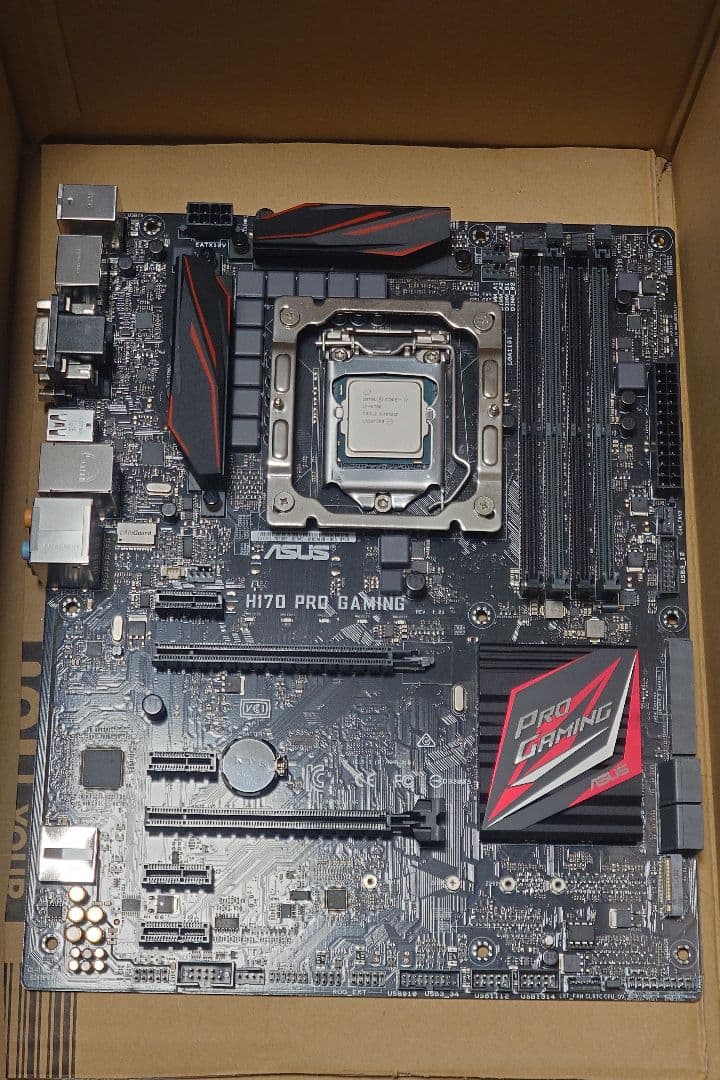 ASUS H170 PRO GAMING＋Core i7 6700＋AK400