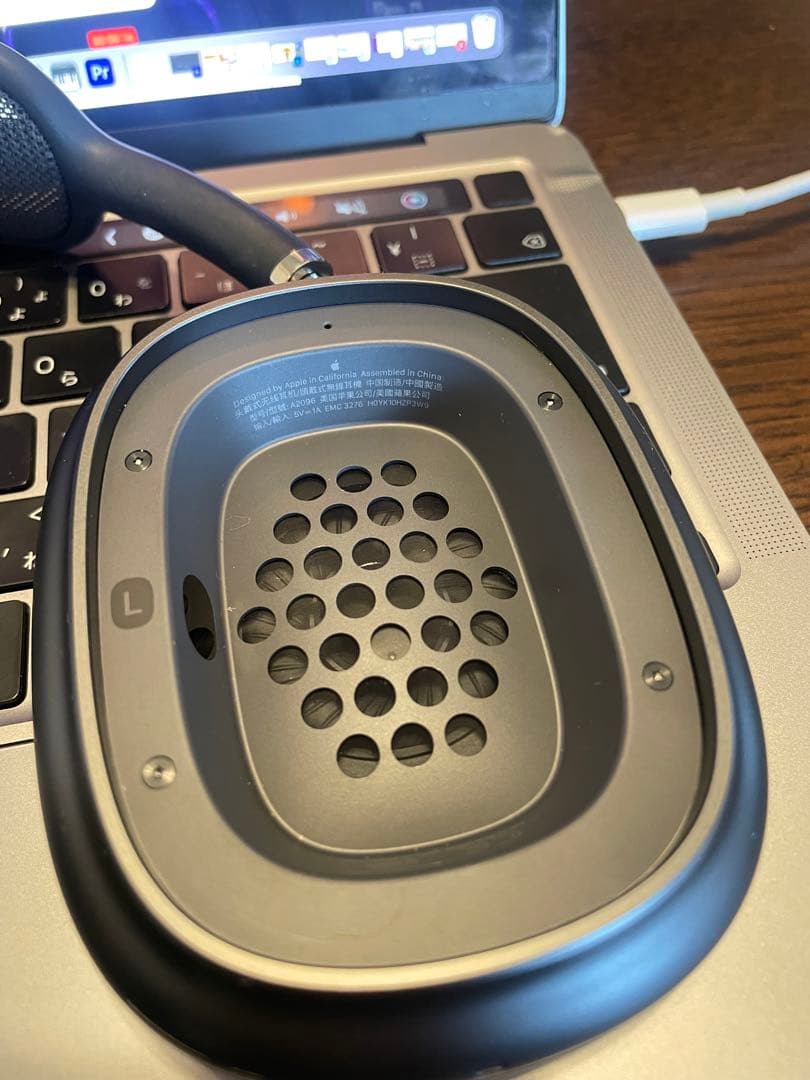 AirPodsMax スペースグレー 本体＋箱のみ