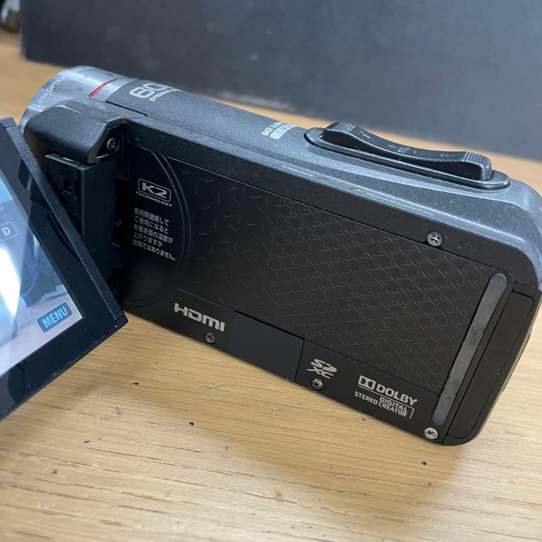 動作品 JVC Everio GZ-RX500 防水 防塵 ハンディカム