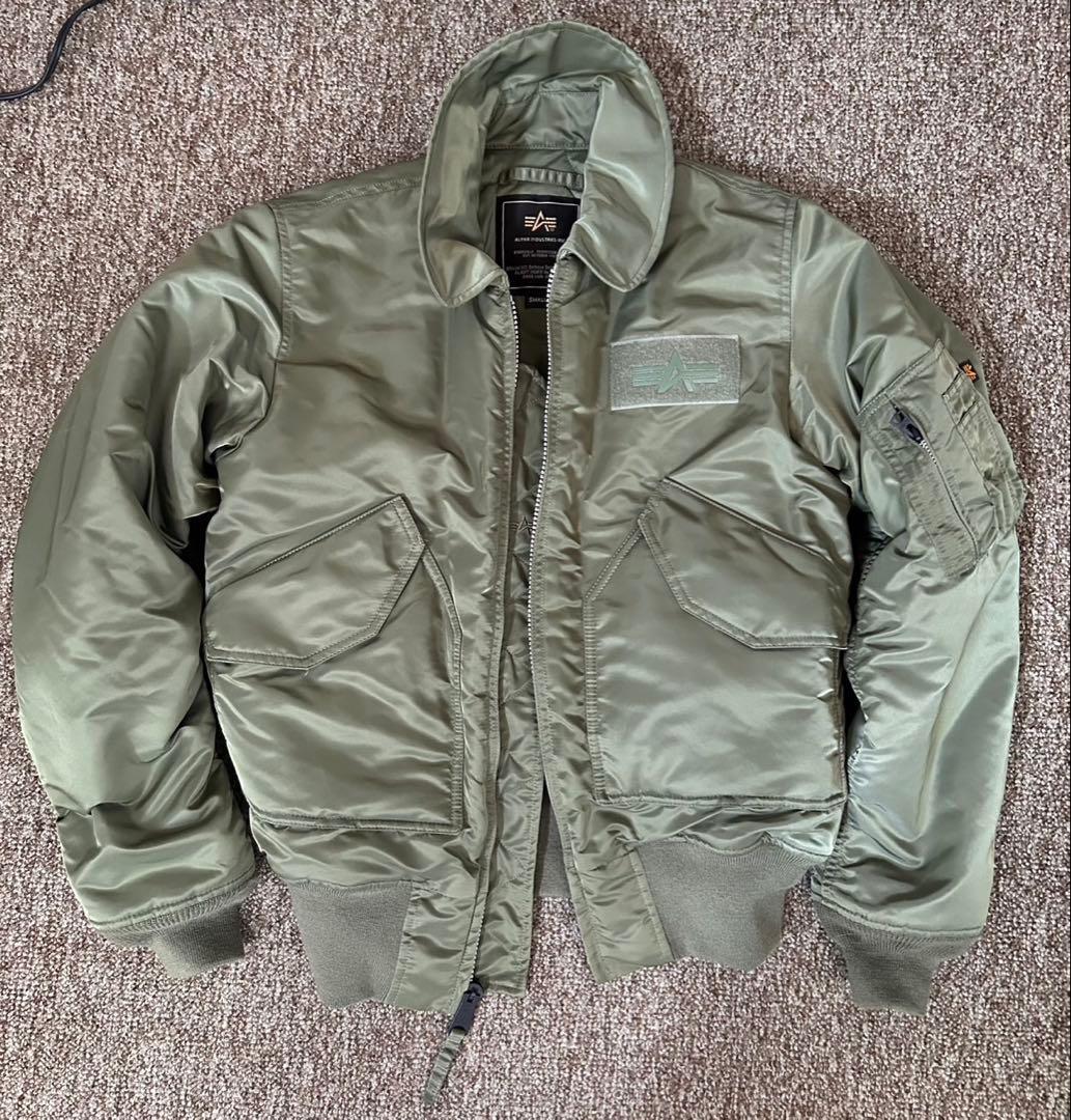 ALPHA INDUSTRIES フライトジャケット SMALL 美品