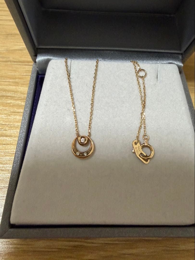 STAR JEWELRY Mini Diamond Fall N ネックレス