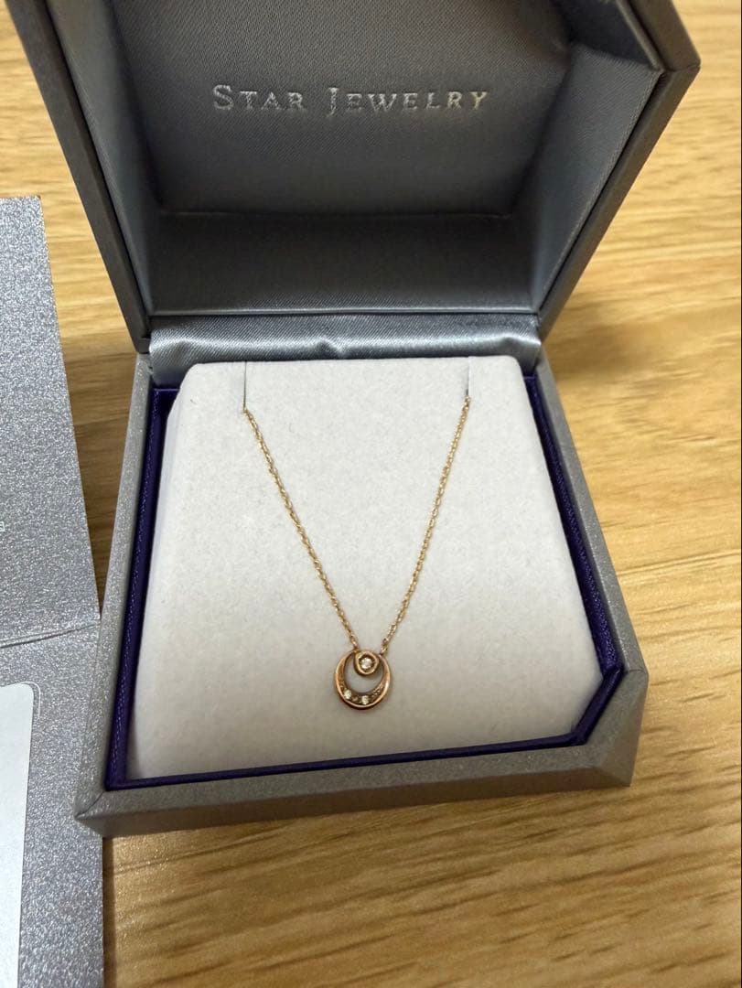 STAR JEWELRY Mini Diamond Fall N ネックレス