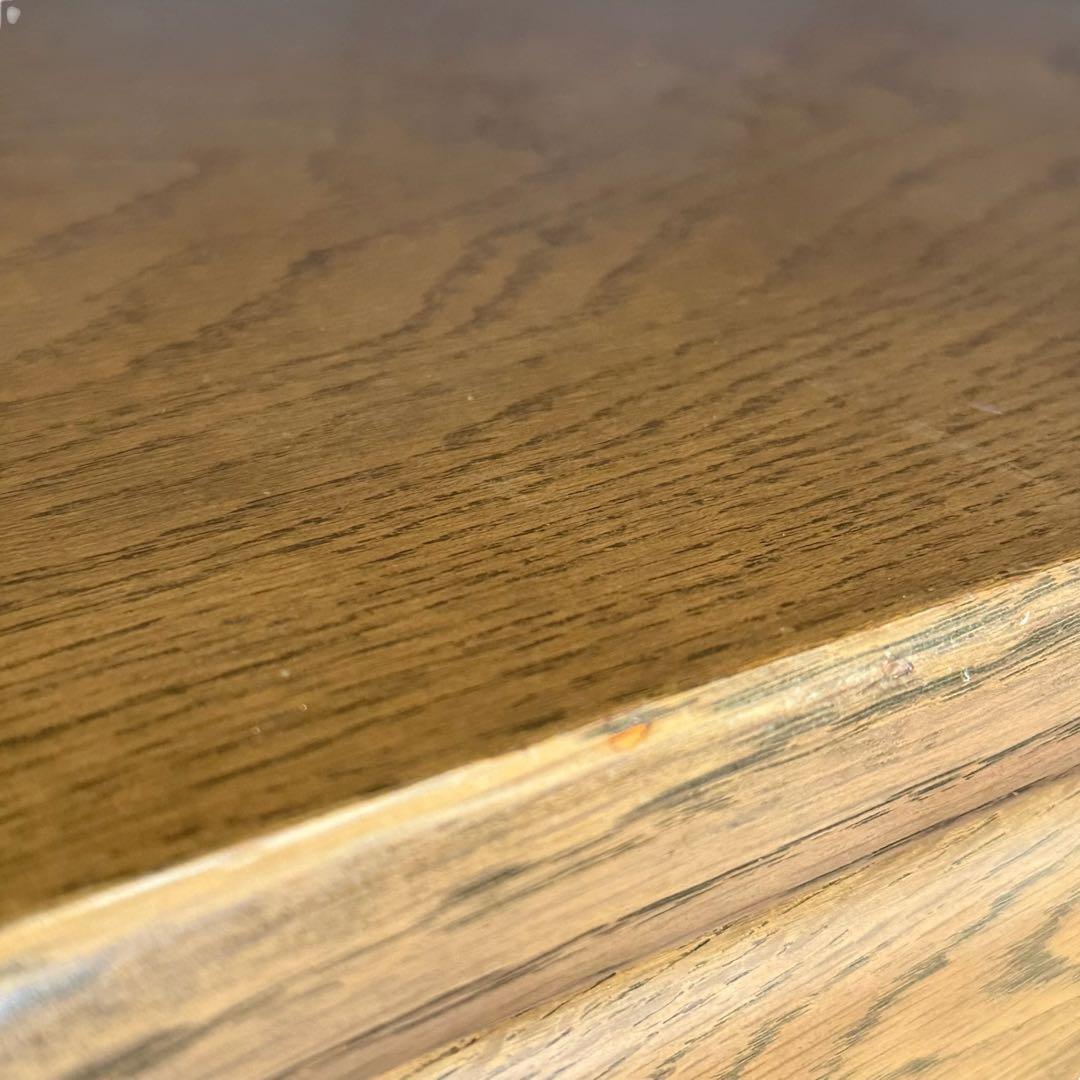 HR867 カリモク　キャビネット　両開き　ガラスキャビネット