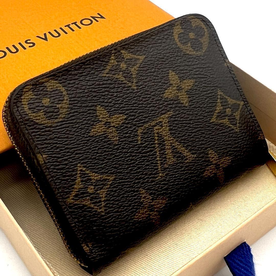 【超極美品】ルイヴィトン モノグラム ジッピーパース A635