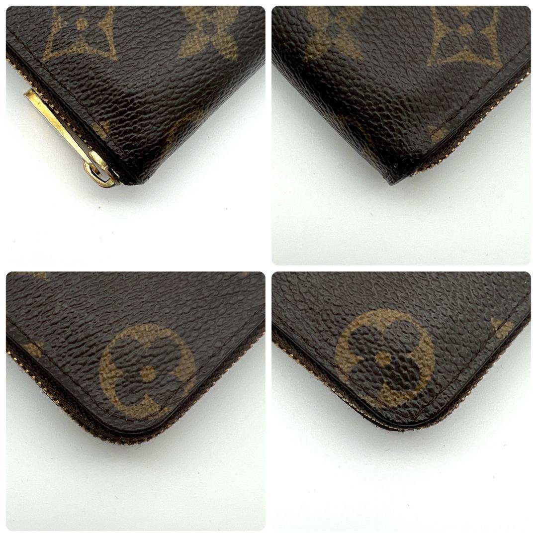 【超極美品】ルイヴィトン モノグラム ジッピーパース A635