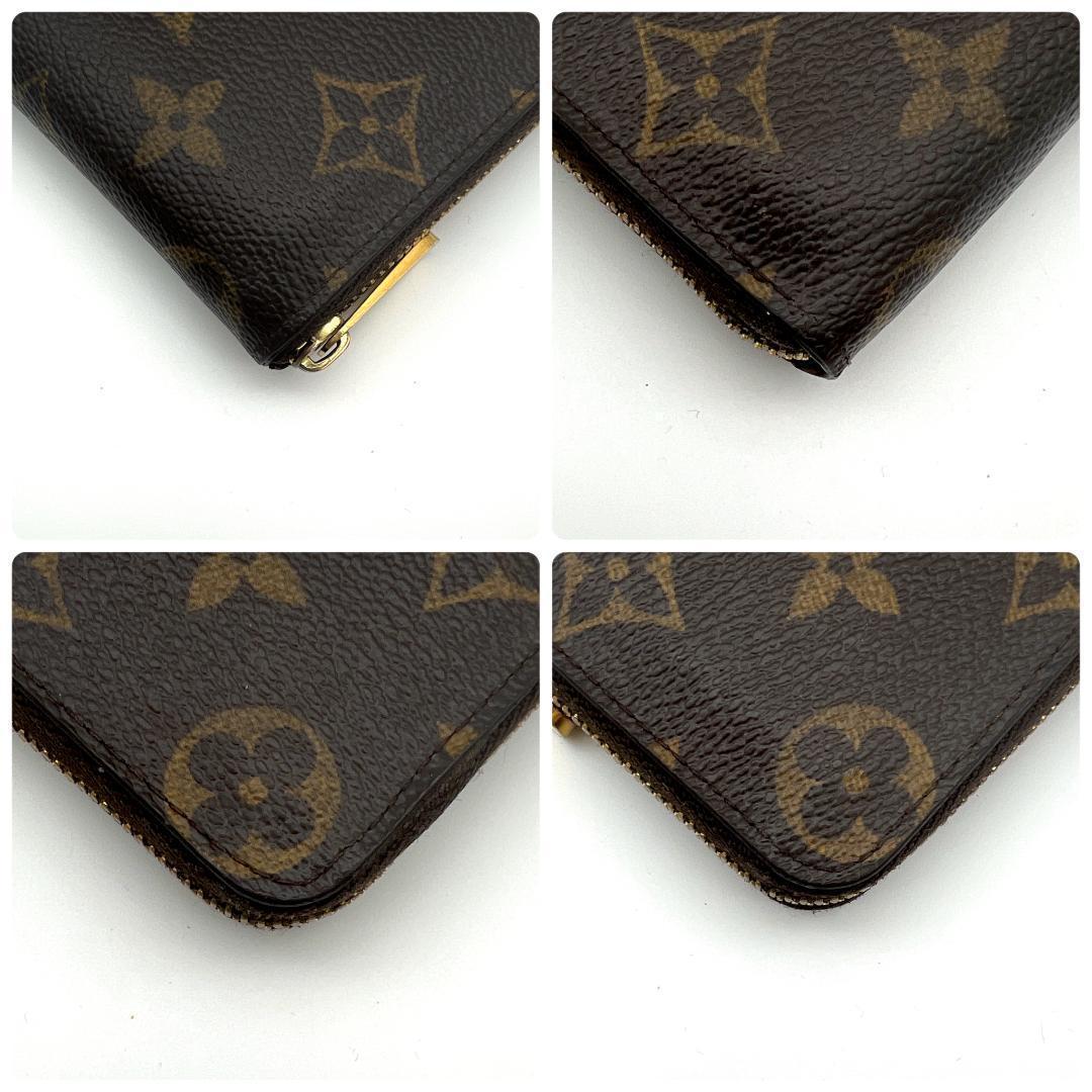 【超極美品】ルイヴィトン モノグラム ジッピーパース A635