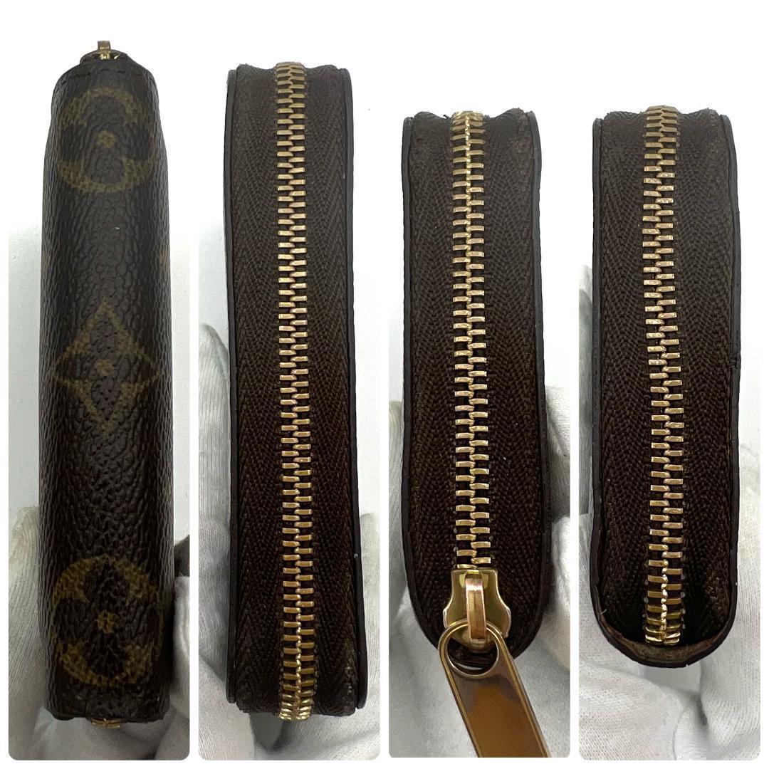 【超極美品】ルイヴィトン モノグラム ジッピーパース A635