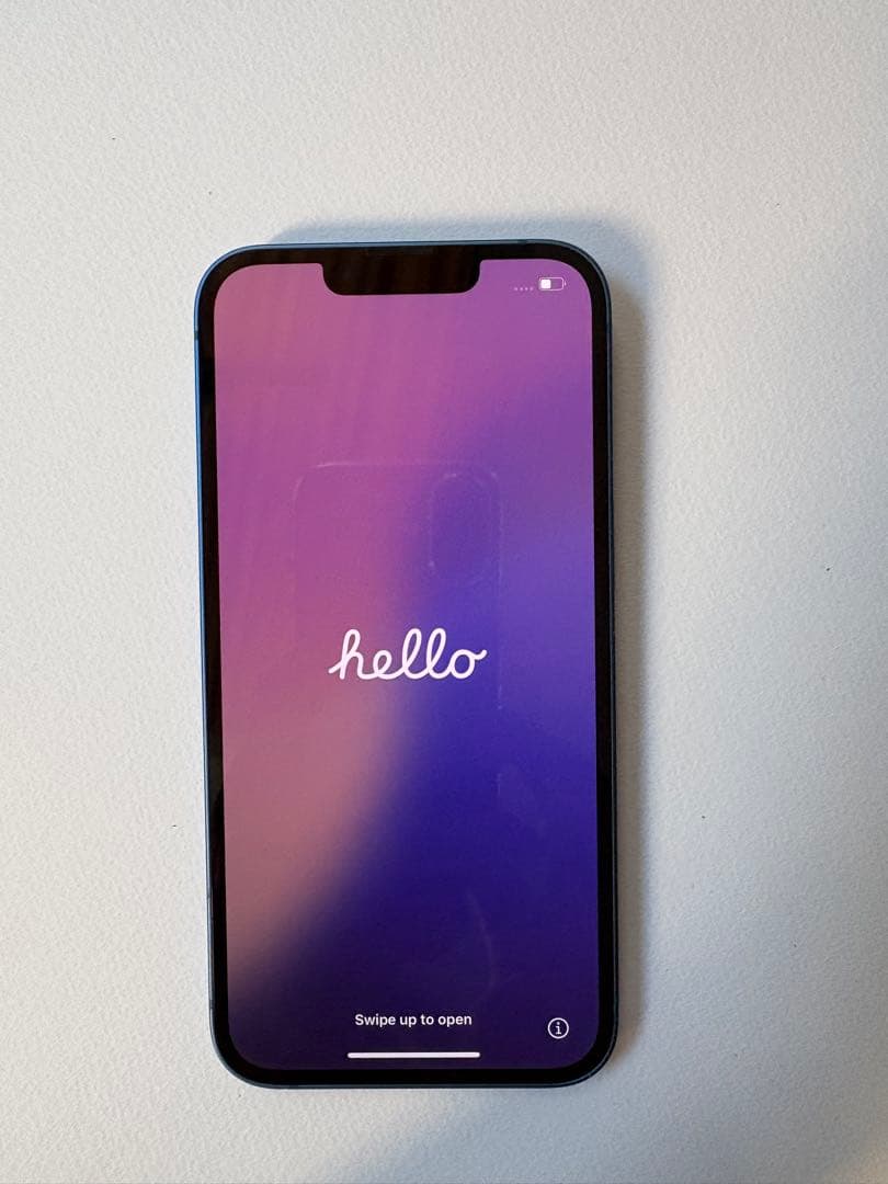 スマートフォン本体 Apple iPhone 13 Blue 128GB SIM Free