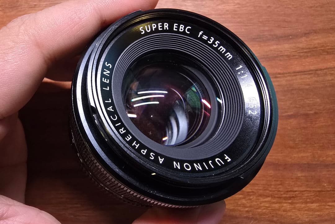 「ジャンク」Fujifilm XF 35mm f1.4 +フード「週末限定価格」